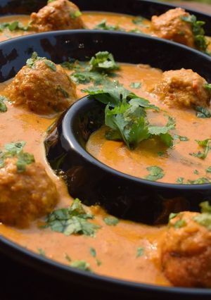 A picture of Malai Kofta.