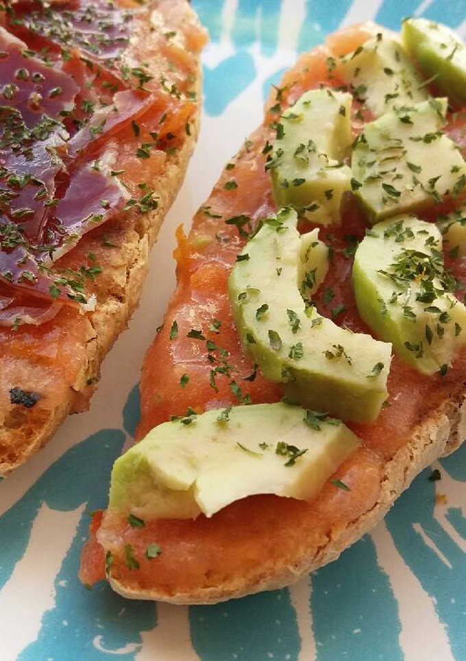 Una foto de Tostas