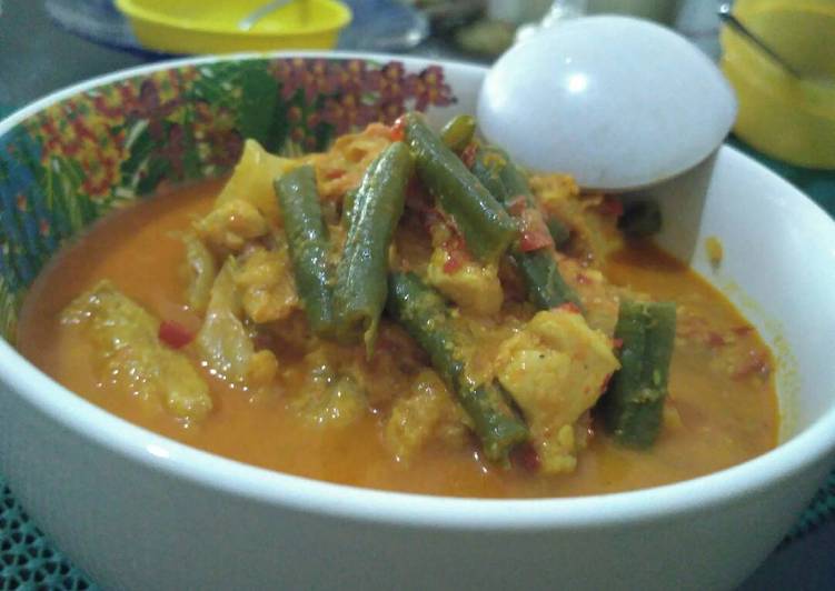 Gulai Kacang Panjang | Edisi Apa Yang Ada Dikulkas 😝😝😝