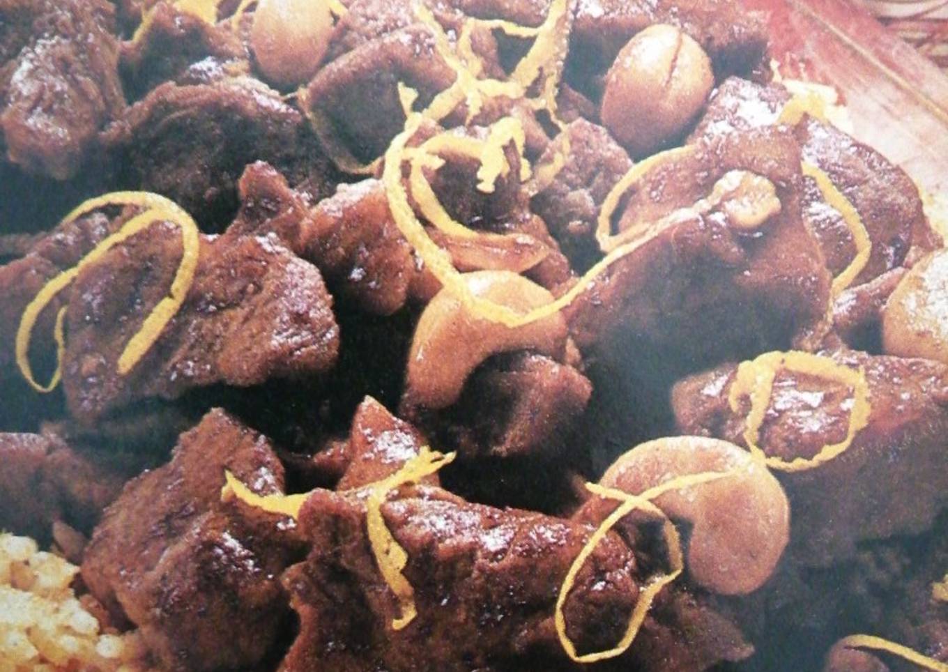 Beef with Curried Rice