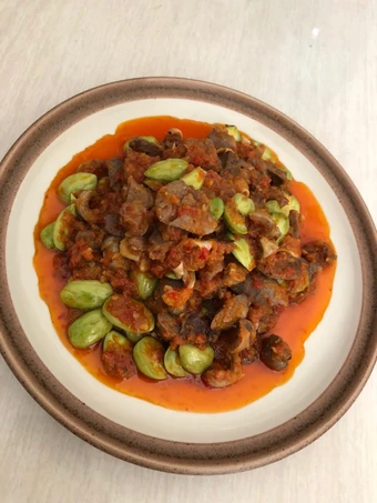 Easy Ways Make Recipes Sambal goreng ati ampela + pete the Delicious Delicious.