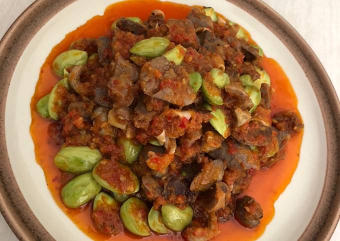 Resep Sambal goreng ati ampela + pete, Menggugah Selera