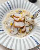 Mì Ý sốt kem 🍝🍦