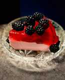 Mastiha pink pudding with red jelly & berries (ροζ πουτίγκα με ζελέ, μούρα & μαστίχα Χίου) 💕🩷💕🩷💕