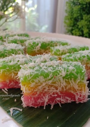 Foto resep Lapis Singkong Pelangi