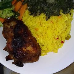 A picture of Oven grilled chicken.