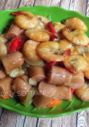 Foto resep Udang saos tiram