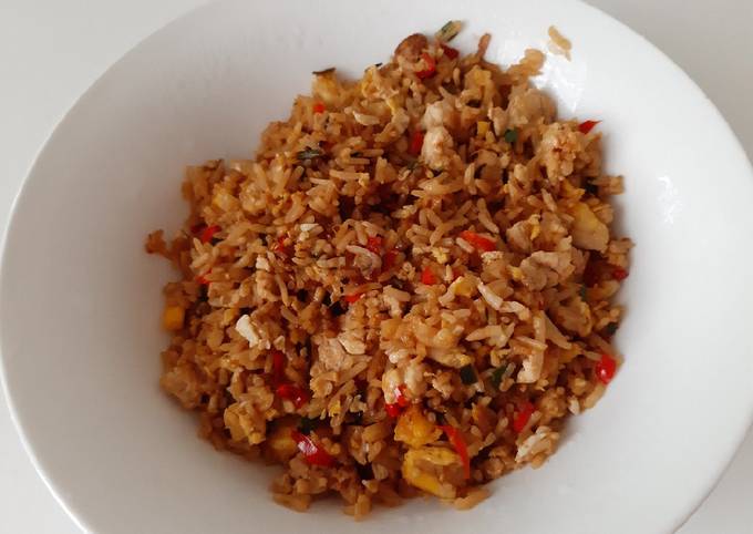 Nasgor jawa simple bumbu iris