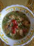 Sup pentol Udang Mayo