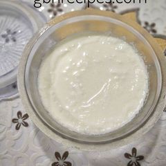 A picture of Dahi (Homemade Curd).