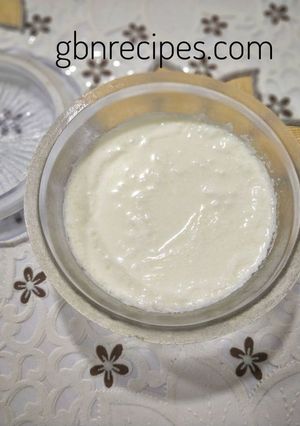 A picture of Dahi (Homemade Curd).