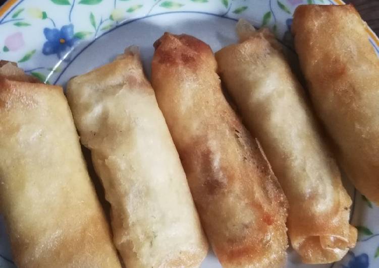 Lumpia isi tahu mak krezz