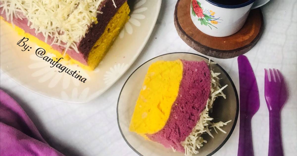 Resep Lapis Talas Bogor (versi pake umbi talas) oleh anif agustina
