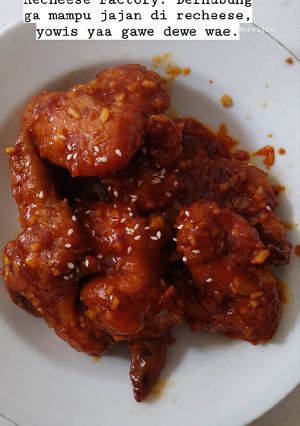Foto resep Fire Chicken Wings Ala Richeese 🔥