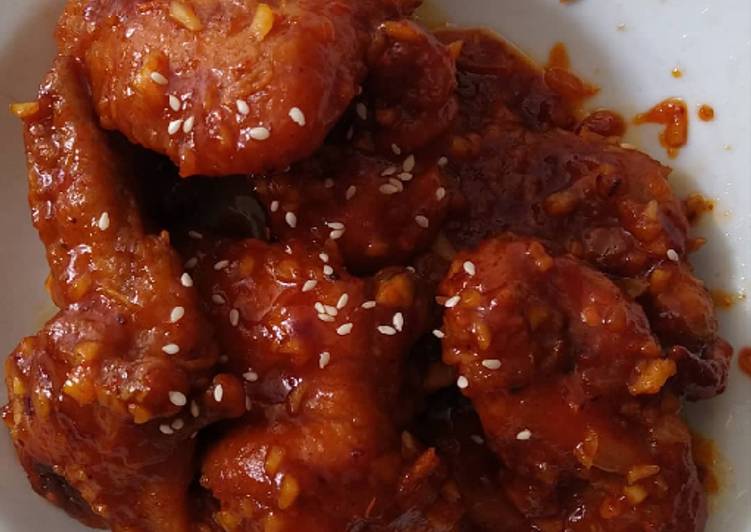 Resep Fire Chicken Wings Ala Richeese 🔥, Menggugah Selera