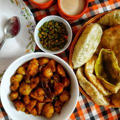 A picture of Aloo ki Sabji / Aloo'r Torkari.