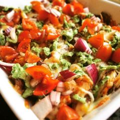 A picture of Sweet potato nachos.