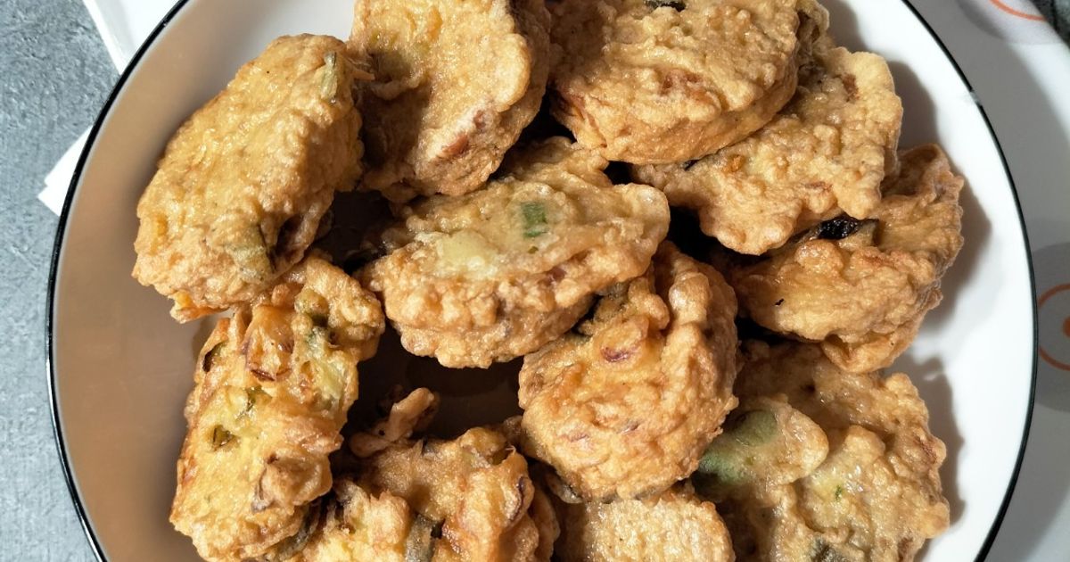 Tempe Goreng Selimut Telur