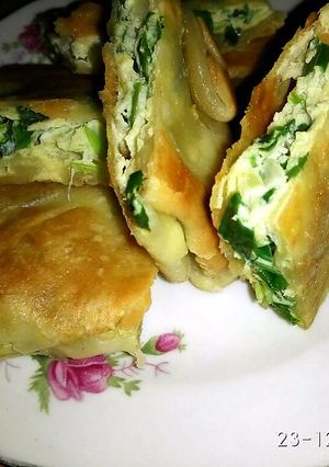 Foto resep Homemade Martabak telur daunbawang