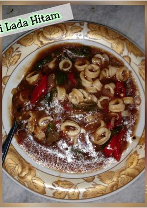 Foto resep Cumi Lada Hitam