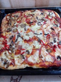 Φωτογραφία της συνταγής Πίτσα:: βασική συνταγή