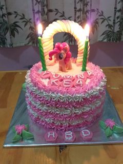 Foto resep Kue ulang tahun sederhana