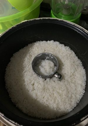 Foto resep Bubur nasi rice cooker