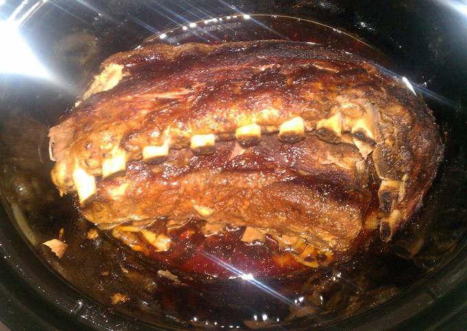 Simple Way to Make Favorite Crockpot Baby back Ribs