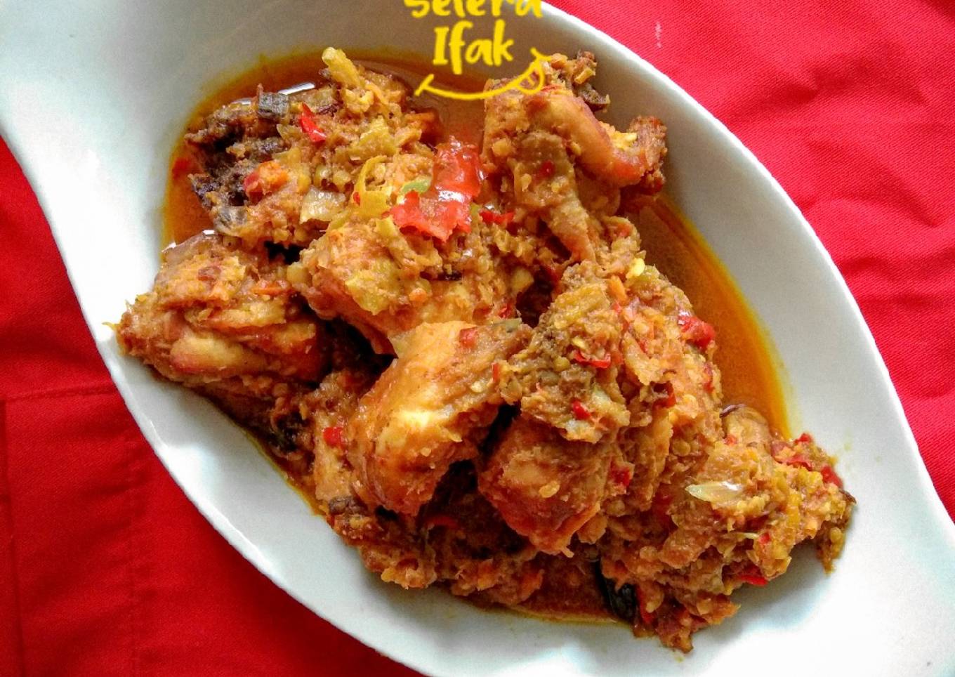 72. Rica-rica ayam pedes nagih