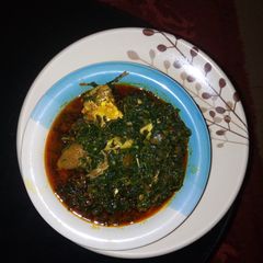 A picture of Yummy vegetable soup.