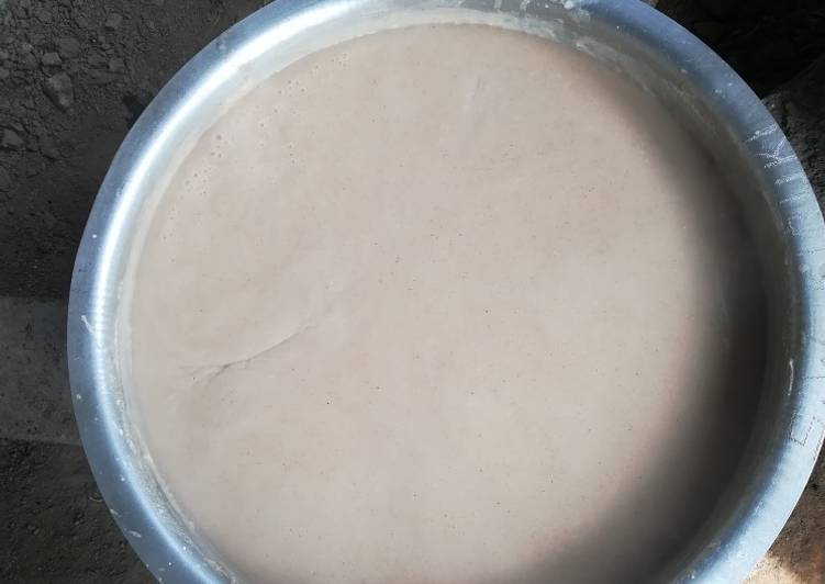 Recipe of Homemade Fermented porridge