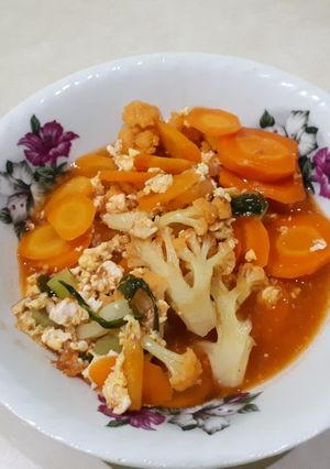 Foto resep Capcay kuah simple