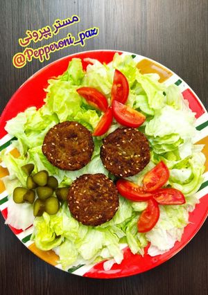 عکسی از دستور کتلت لقمه ای (بدون تخم مرغ)