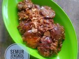 Semur Jengkol Pedas