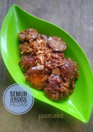 Foto resep Semur Jengkol Pedas