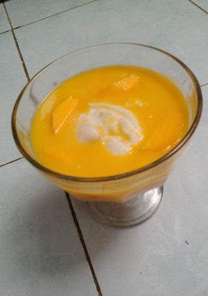 Foto resep Mango thai#jus mangga kekinian#enakanbikinsendiri