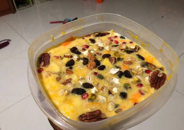 Recipe: Perfect Custard fruits salad