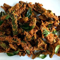 A picture of Bhindi Kurkuri.