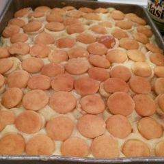(B.H.) Banana Pudding Poke Cake A picture of (B.H.) Banana Pudding Poke Cake.
