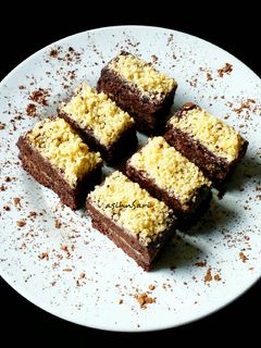 Foto resep Brownies Panggang Cheese Crumble