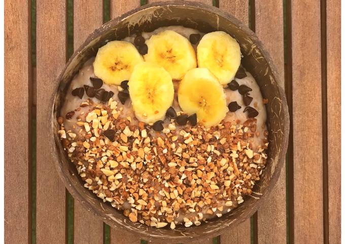 Porridge banane cacao 🍌