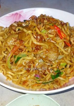 Foto resep Resep mie goreng pedas simpel dan enak
