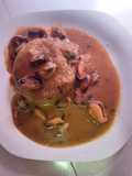 Cous cous de mejillones