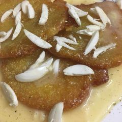 Kesar rabri maalpuha A picture of Kesar rabri maalpuha.
