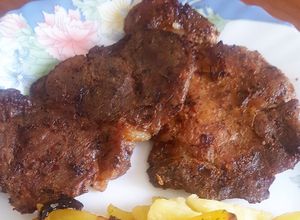 Joghurtos fűszeres pácba sült tarja recept fotója