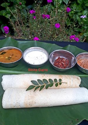मसाला डोसा (masala dosa recipe in Hindi) रेसिपी मुख्य फोटो