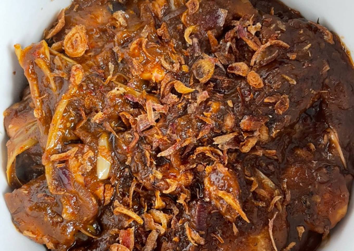 Cumi dengan saus tiram hitam