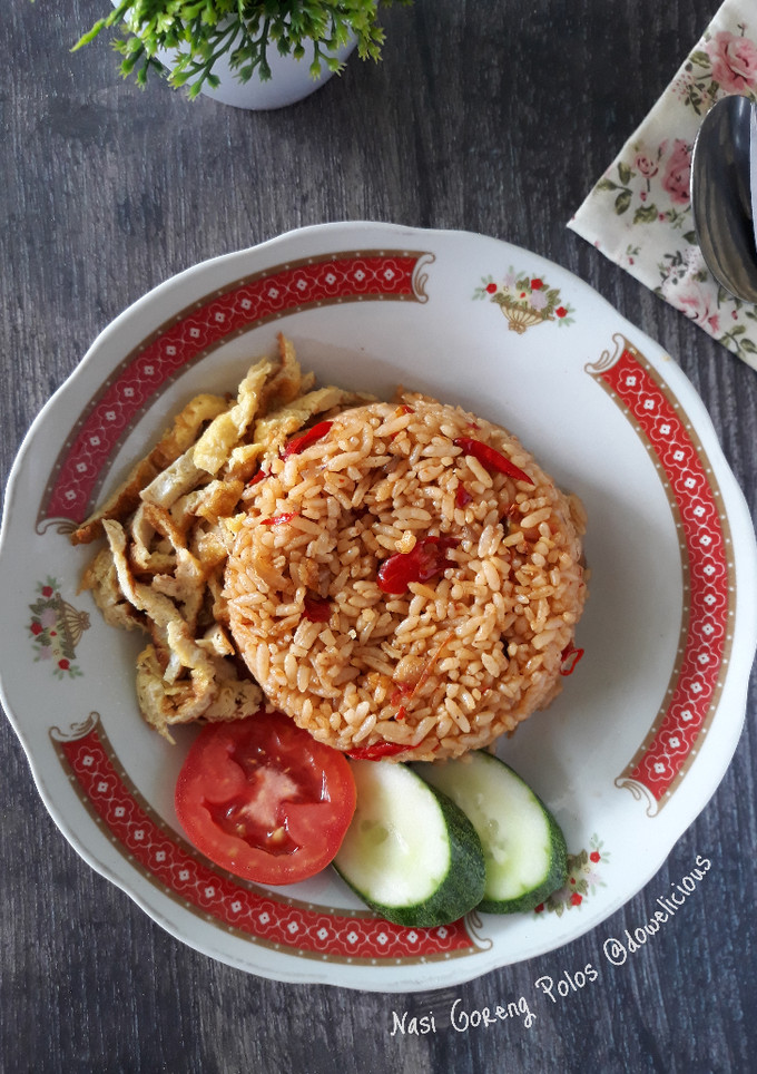 Foto resep Nasi Goreng Polos