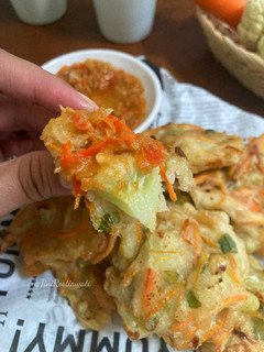 Foto resep Bala-Bala Wortel & Kembang Kol