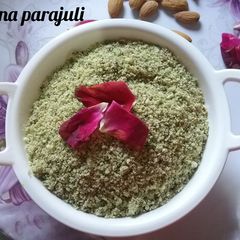 A picture of Thandai powder.